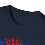 Super Grandad Union Jack/England themed Comic-Style T-Shirt