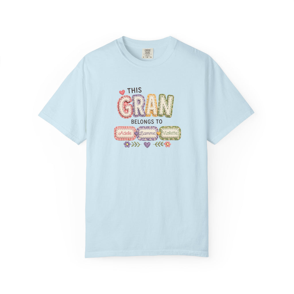 Gran Belongs To T-Shirt — Personalized "This Gran Belongs To" Family Names Tee