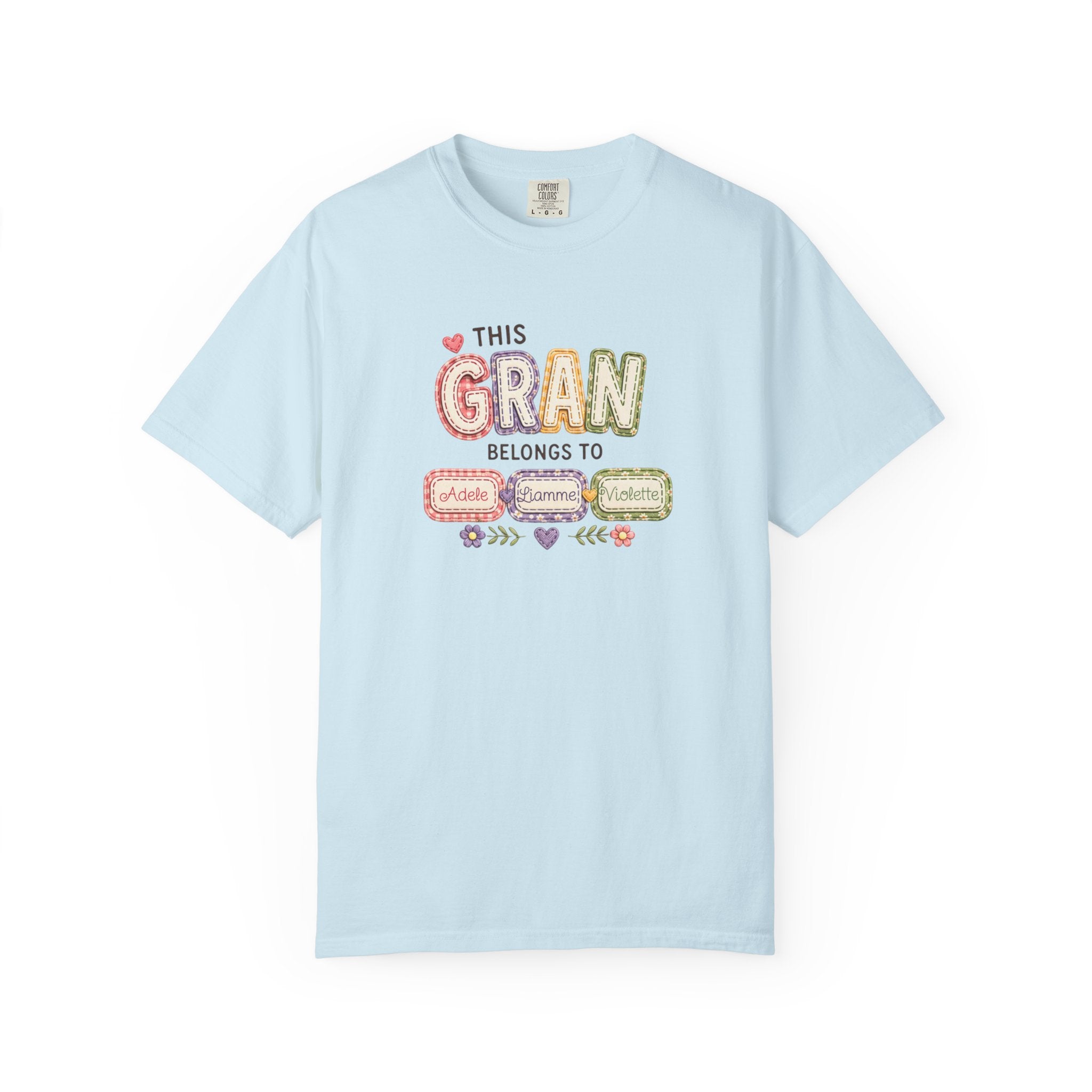 Gran Belongs To T-Shirt — Personalized "This Gran Belongs To" Family Names Tee