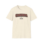 Grandpa EST. 2026 T-Shirt — New Grandpa Plaid Announcement Tee