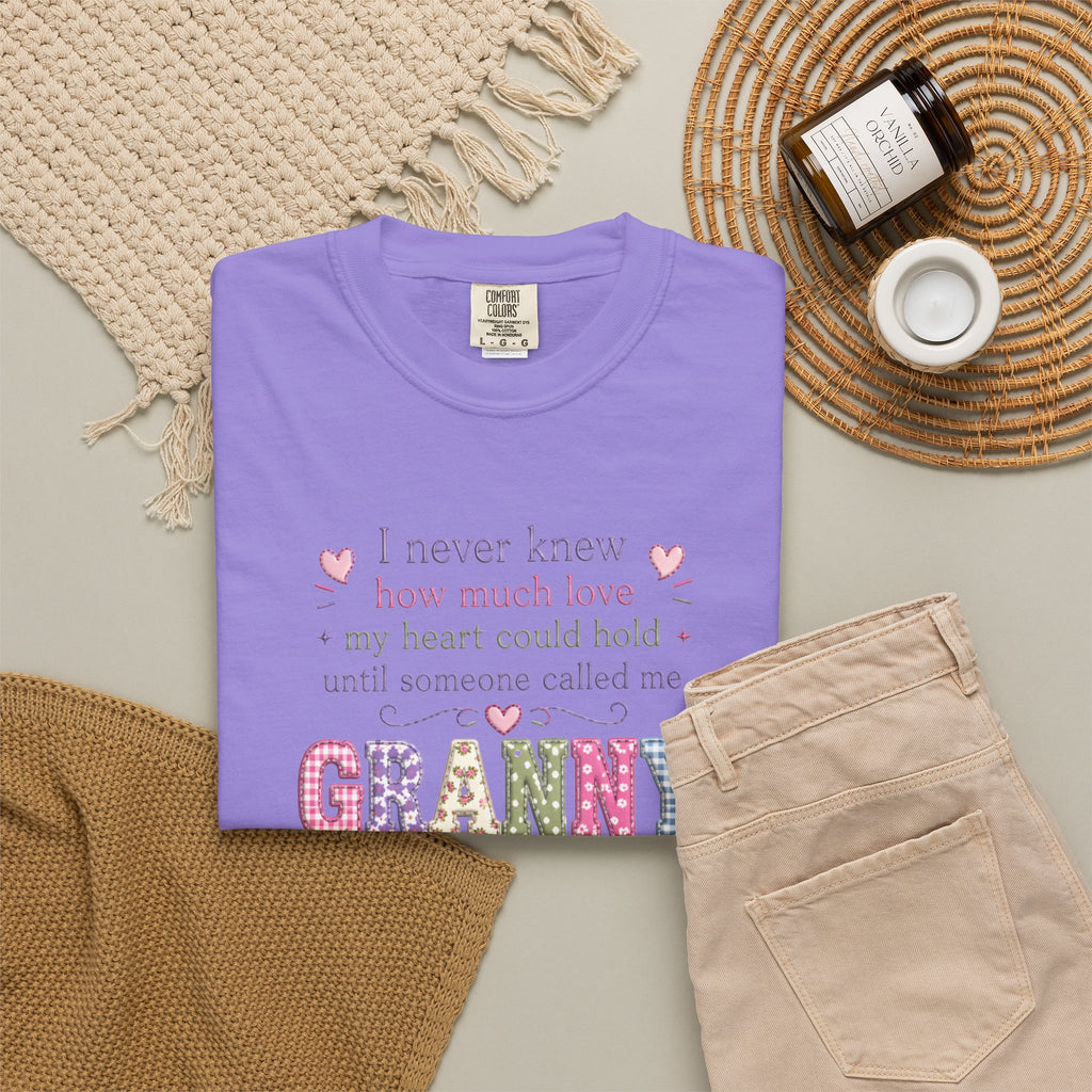 Granny Love T-Shirt — "I Never Knew How Much Love... Until Someone Called Me Granny"