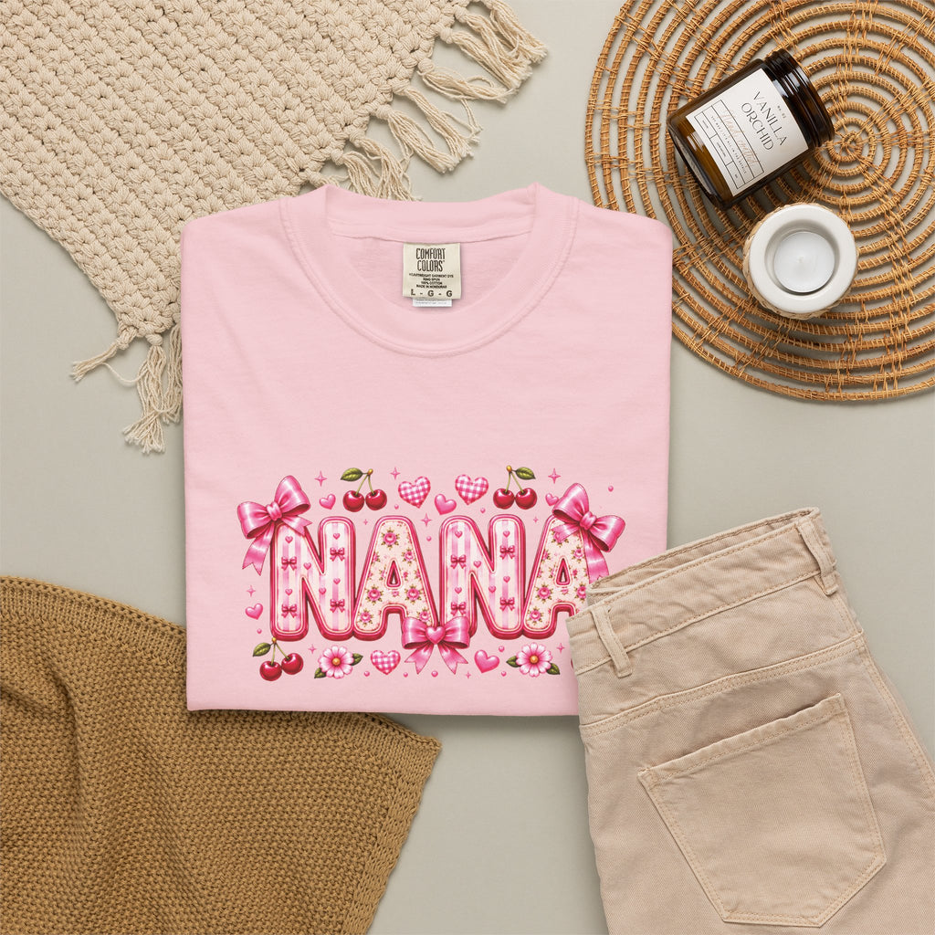 NANA Floral Heart T-Shirt