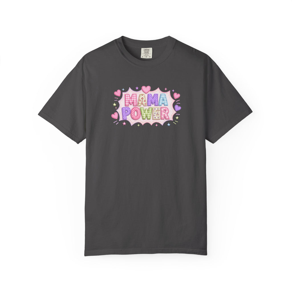 Mama Power T-Shirt — Cute Pastel Mom Pride Graphic Tee