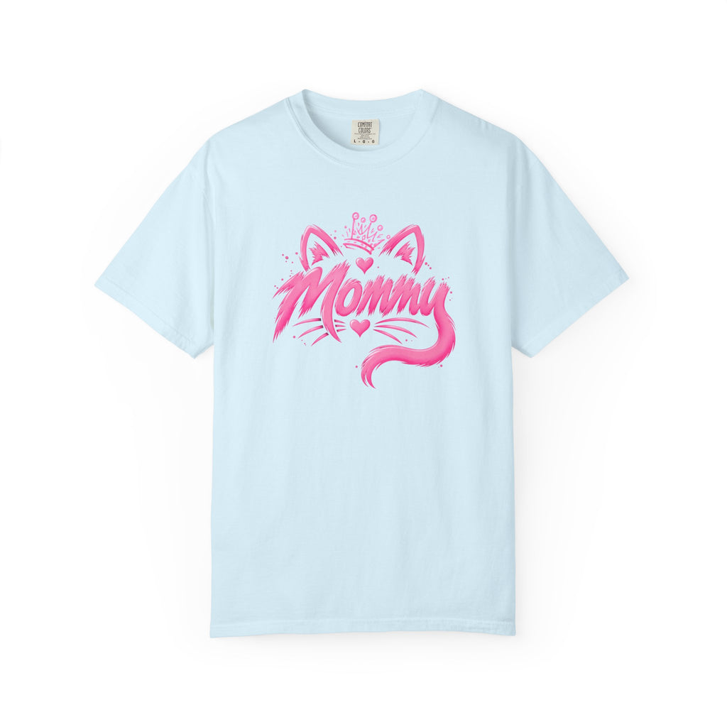 Mommy Cat Crown T‑Shirt