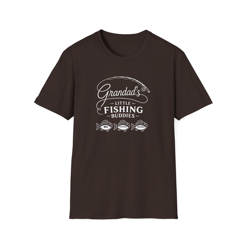 Granddad’s Little Fishing Buddies T-Shirt — Father/Grandparent Fishing Gift