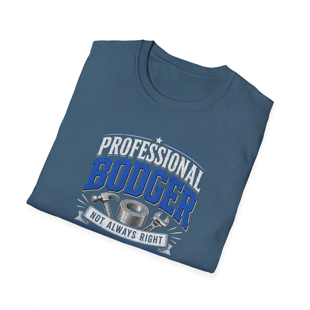 Professional Bodger T-Shirt — "Trying My Best!" Classic Crewneck