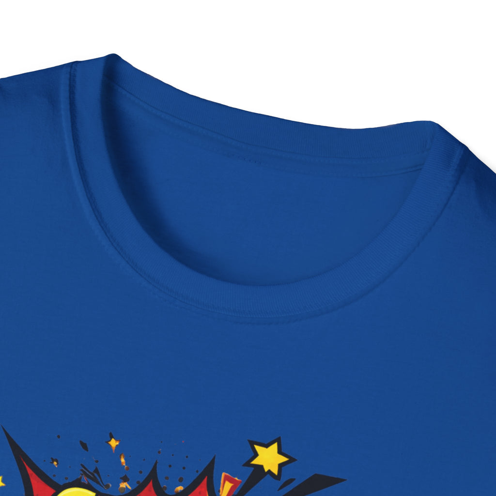 Super Grandpa T-Shirt – Comic Book Retro Graphic Tee for Grandfathers