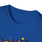 Super Grandpa T-Shirt – Comic Book Retro Graphic Tee for Grandfathers