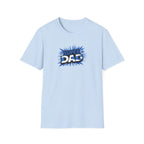 Super Dad T-Shirt — Scotland Flag themed Comic-Style Father's Day Gift