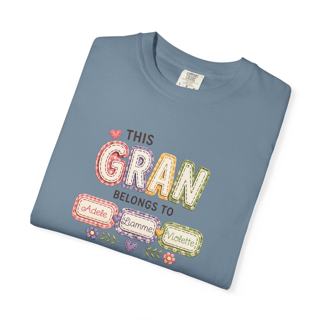 Gran Belongs To T-Shirt — Personalized "This Gran Belongs To" Family Names Tee