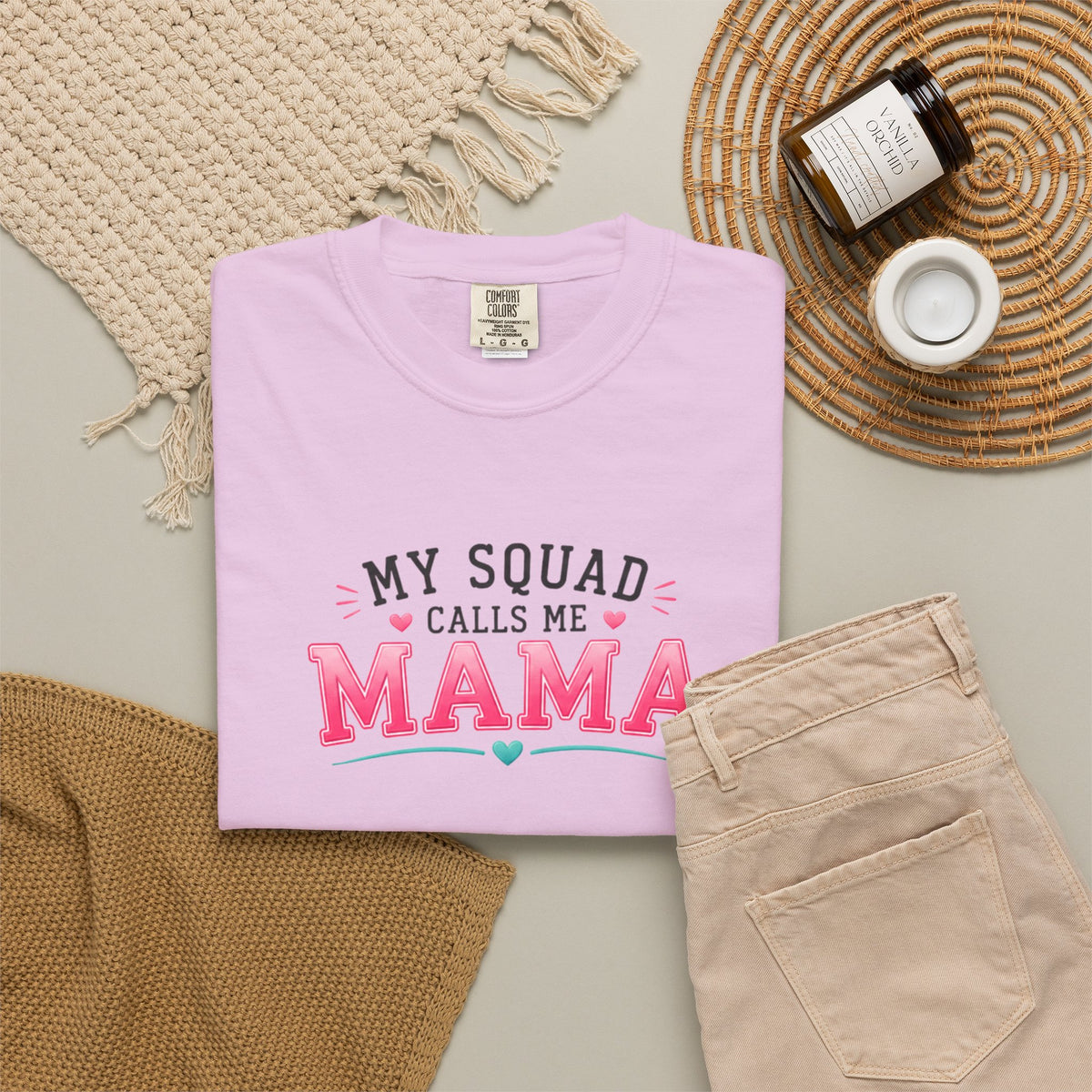 My Squad Calls Me Mama T-Shirt