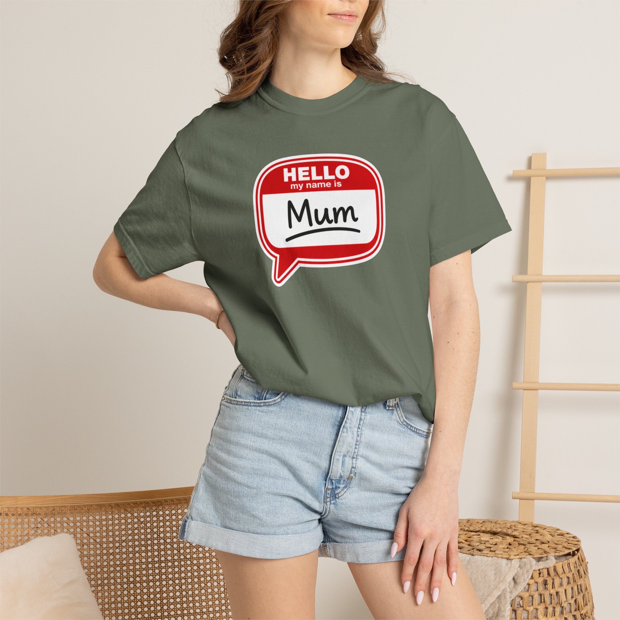 Hello My Name Is Mum T-Shirt