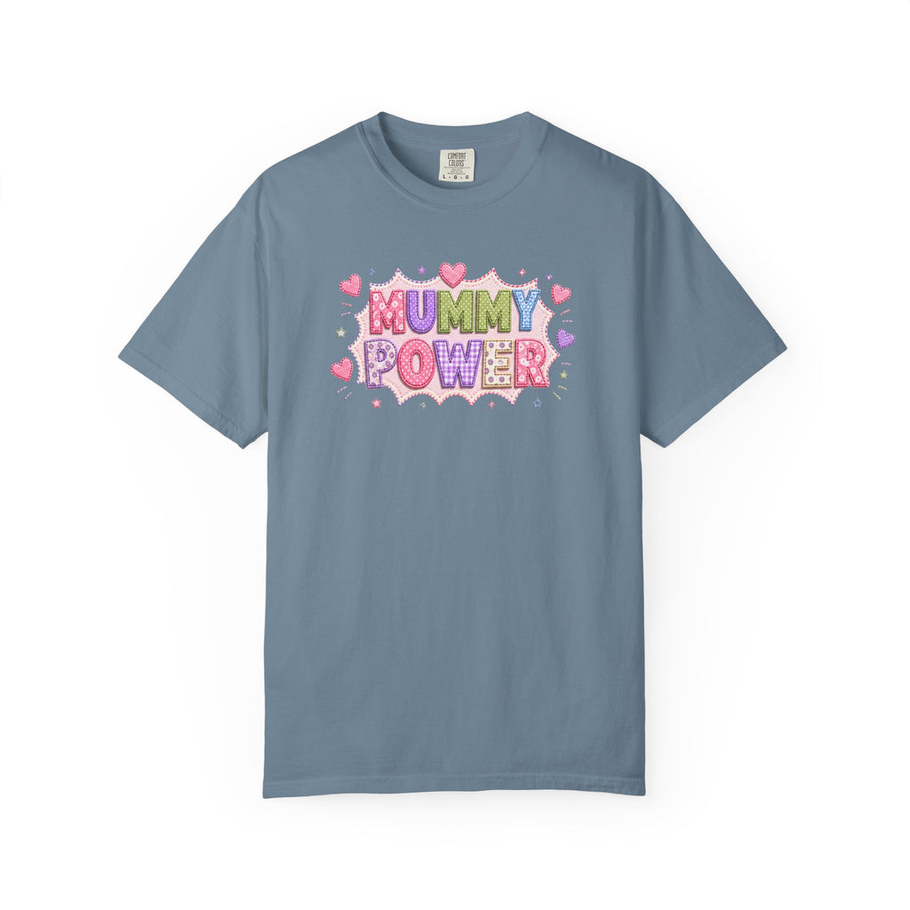Mummy Power T-Shirt — Cute Pink Heart Mother's Day Tee