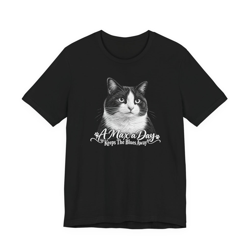 A Meow a Day Keeps the Blues Away Cat T-Shirt