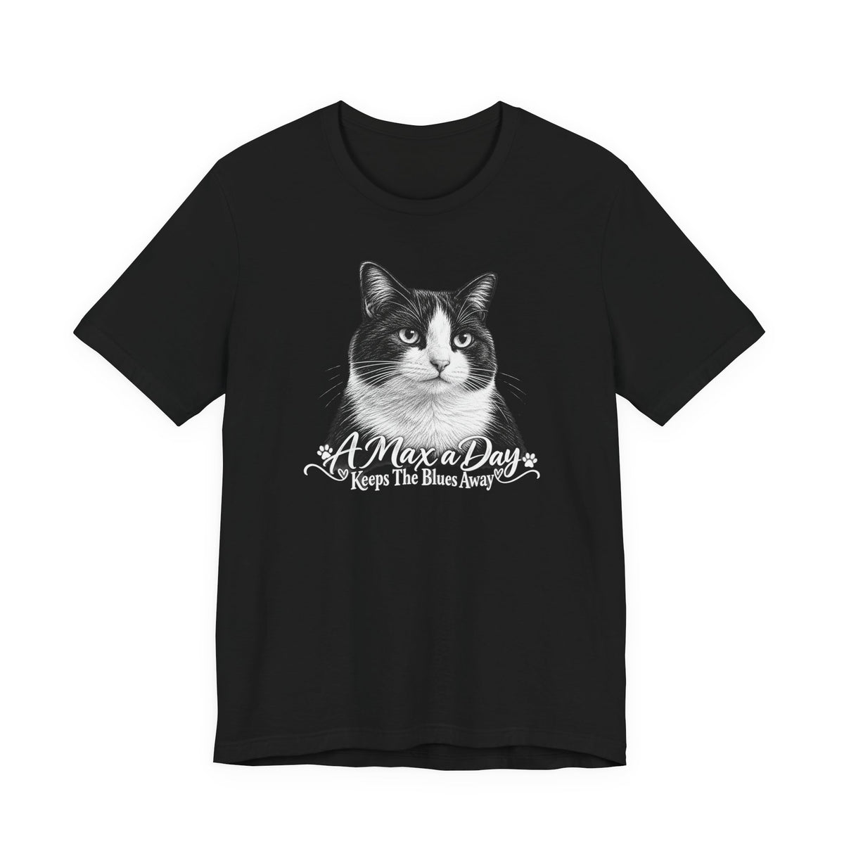 A Meow a Day Keeps the Blues Away Cat T-Shirt