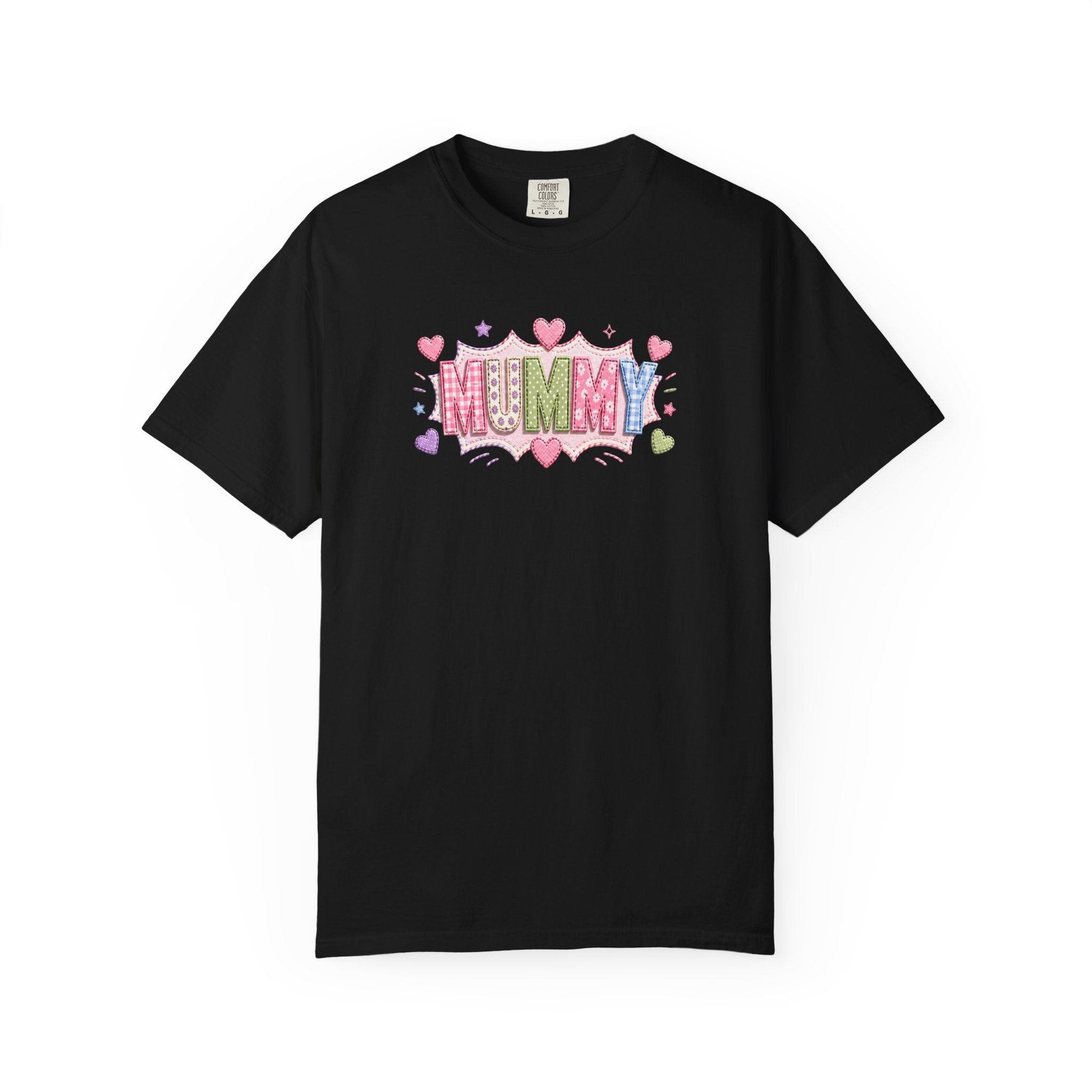 Mummy Heart Graphic T-Shirt — Cute Pastel ‘MUMMY’ Design, Mother’s Day Gift