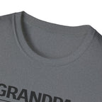 Grandpa Warning T-Shirt — "Unlimited Biscuit Access" Funny Grandpa Tee
