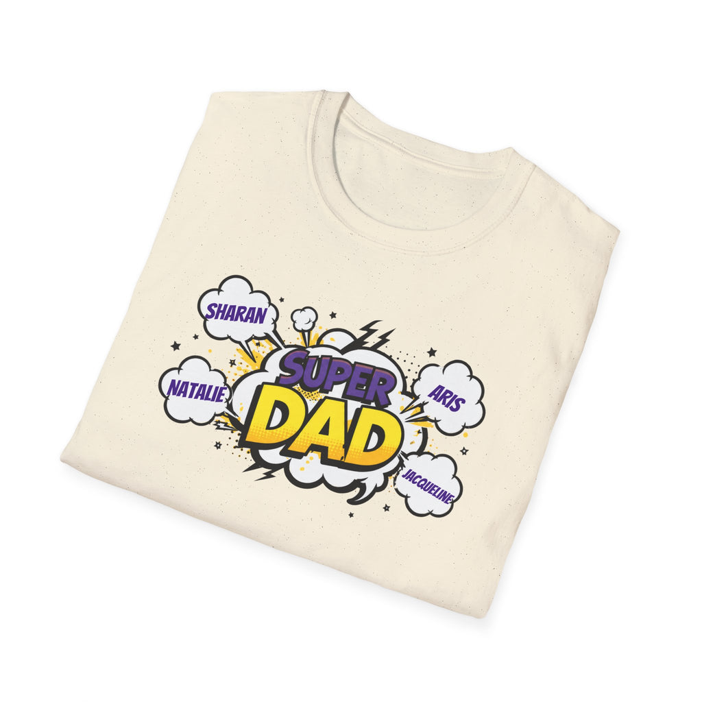 Super Dad Comic T-Shirt – Funny Father’s Day Gift