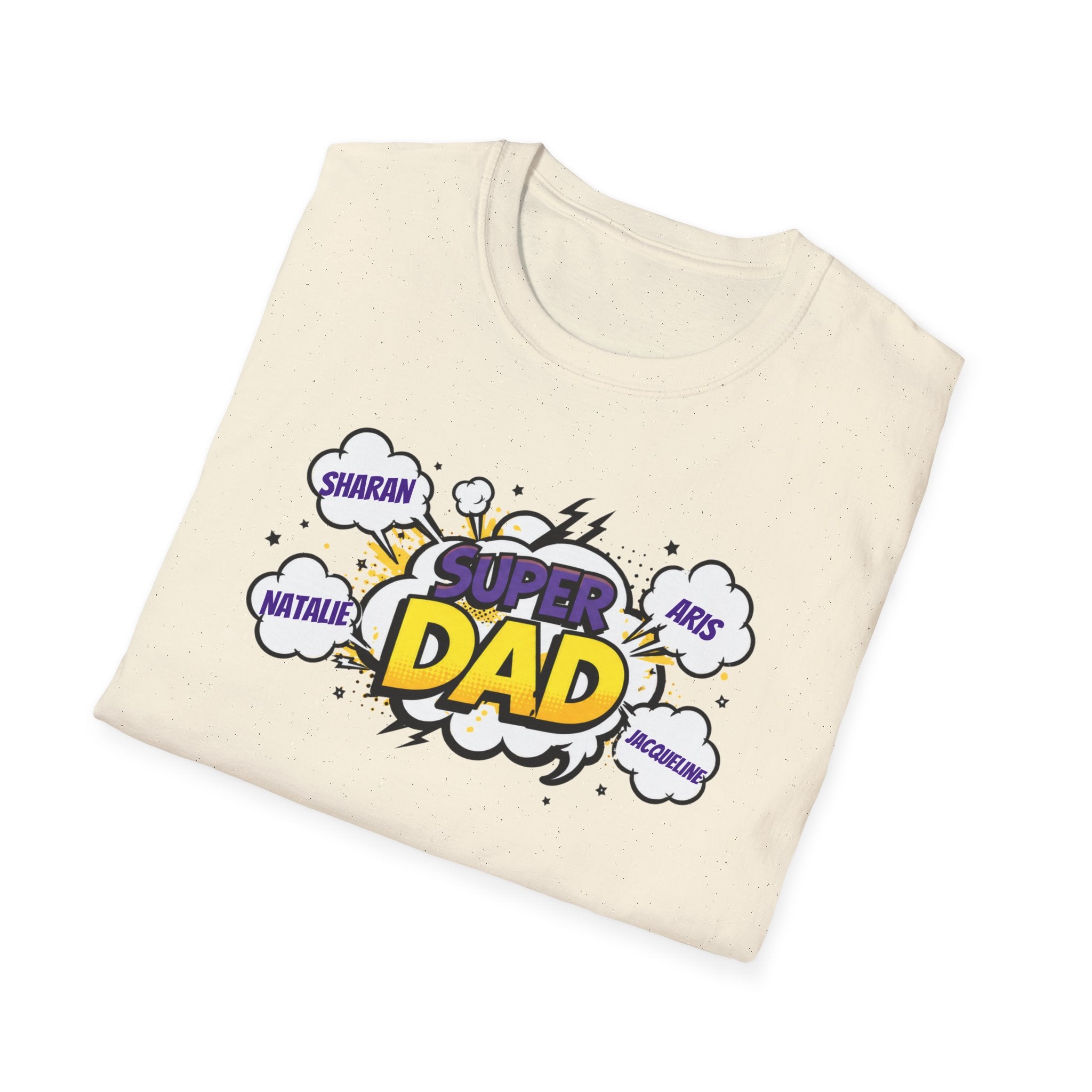 Super Dad Comic T-Shirt – Funny Father’s Day Gift