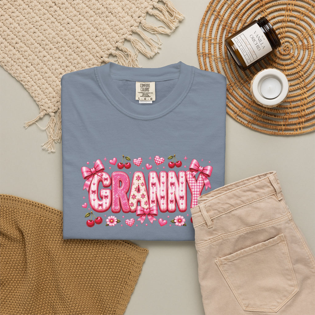 GRANNY Floral Heart T-Shirt