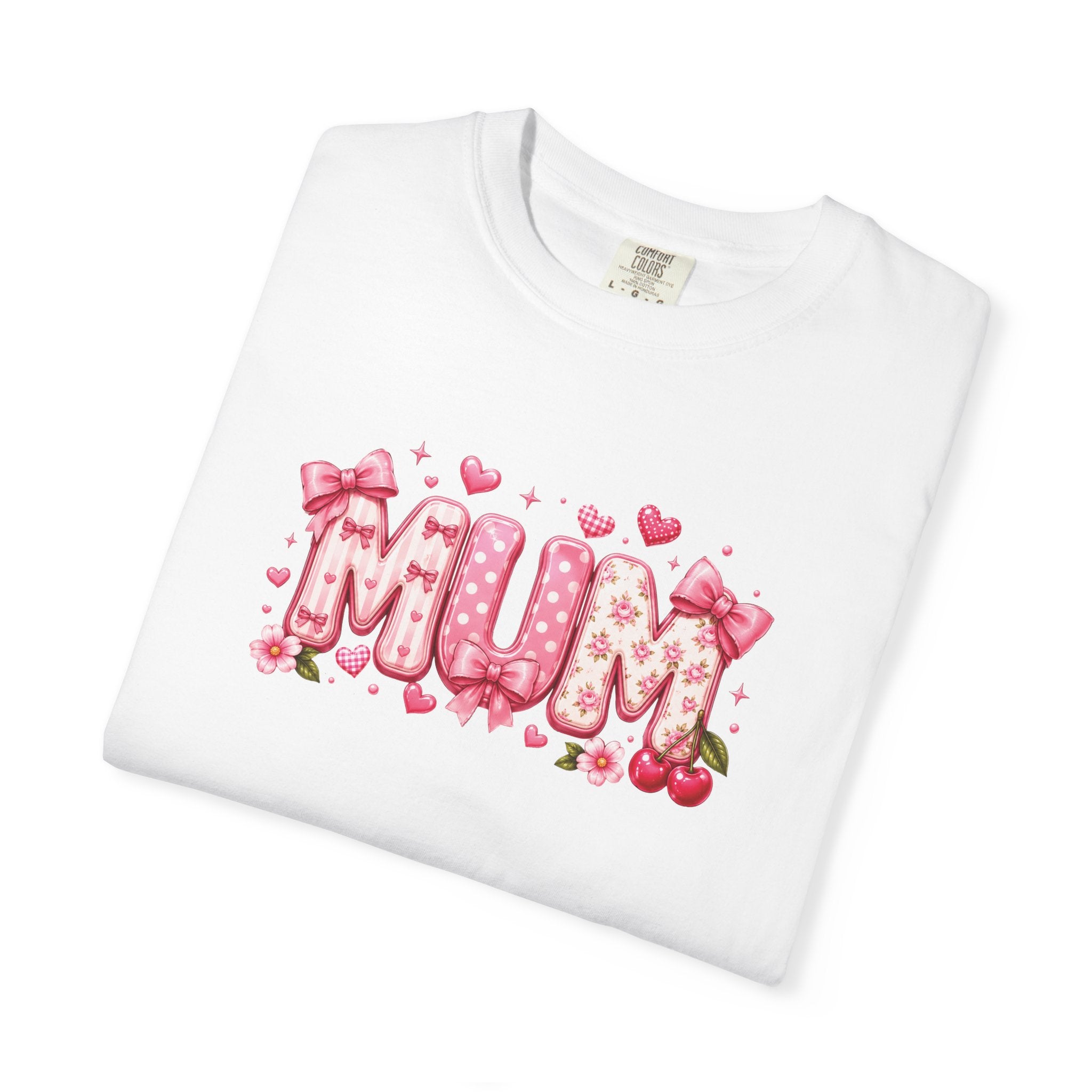 MUM Floral Heart T-Shirt