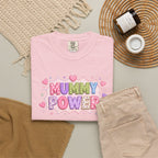 Mummy Power T-Shirt — Cute Pink Heart Mother's Day Tee