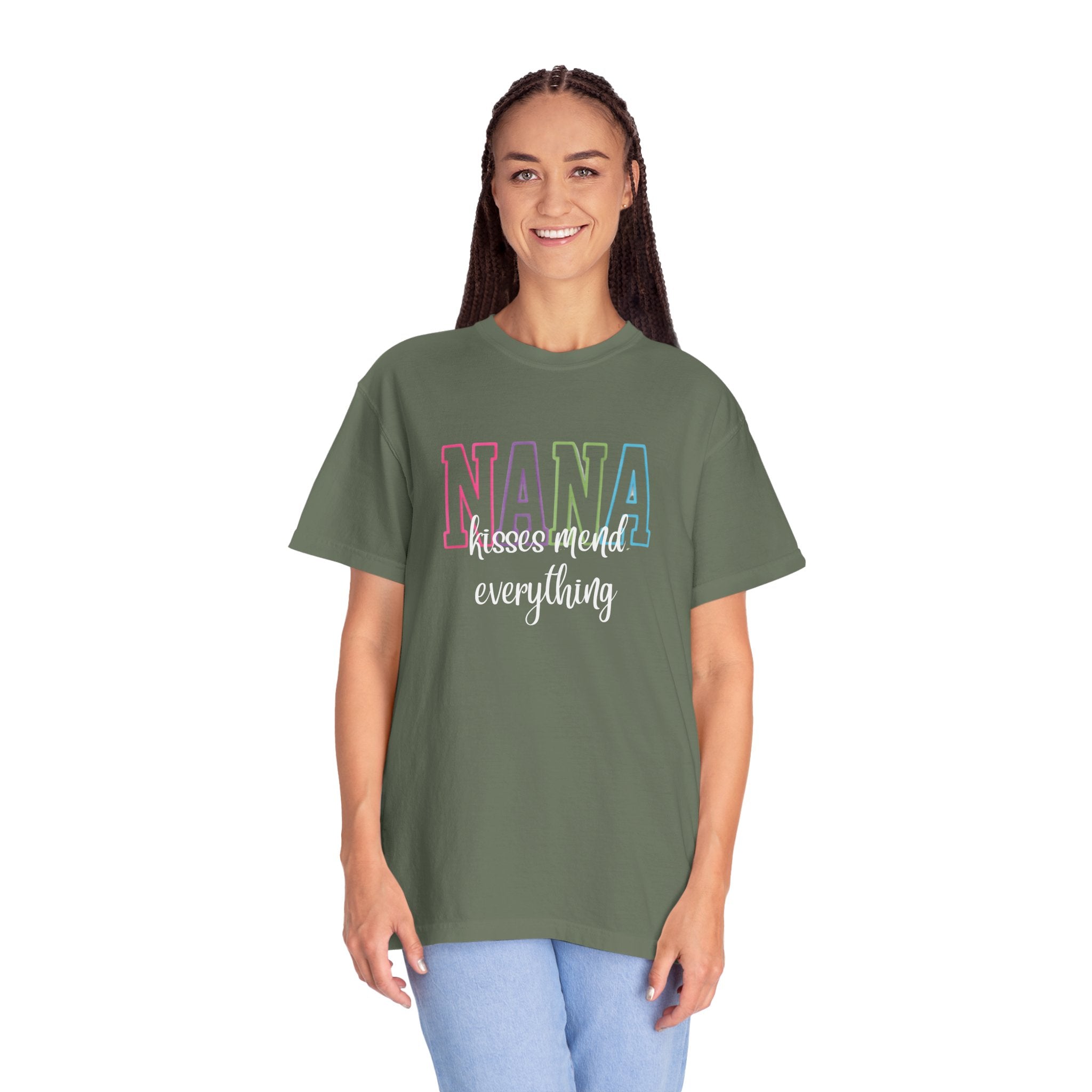 NANA Pastel Rainbow Tee — Grandma Gift T-Shirt