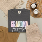 Grandma Pastel Rainbow T-Shirt — Cute Grandma Gift