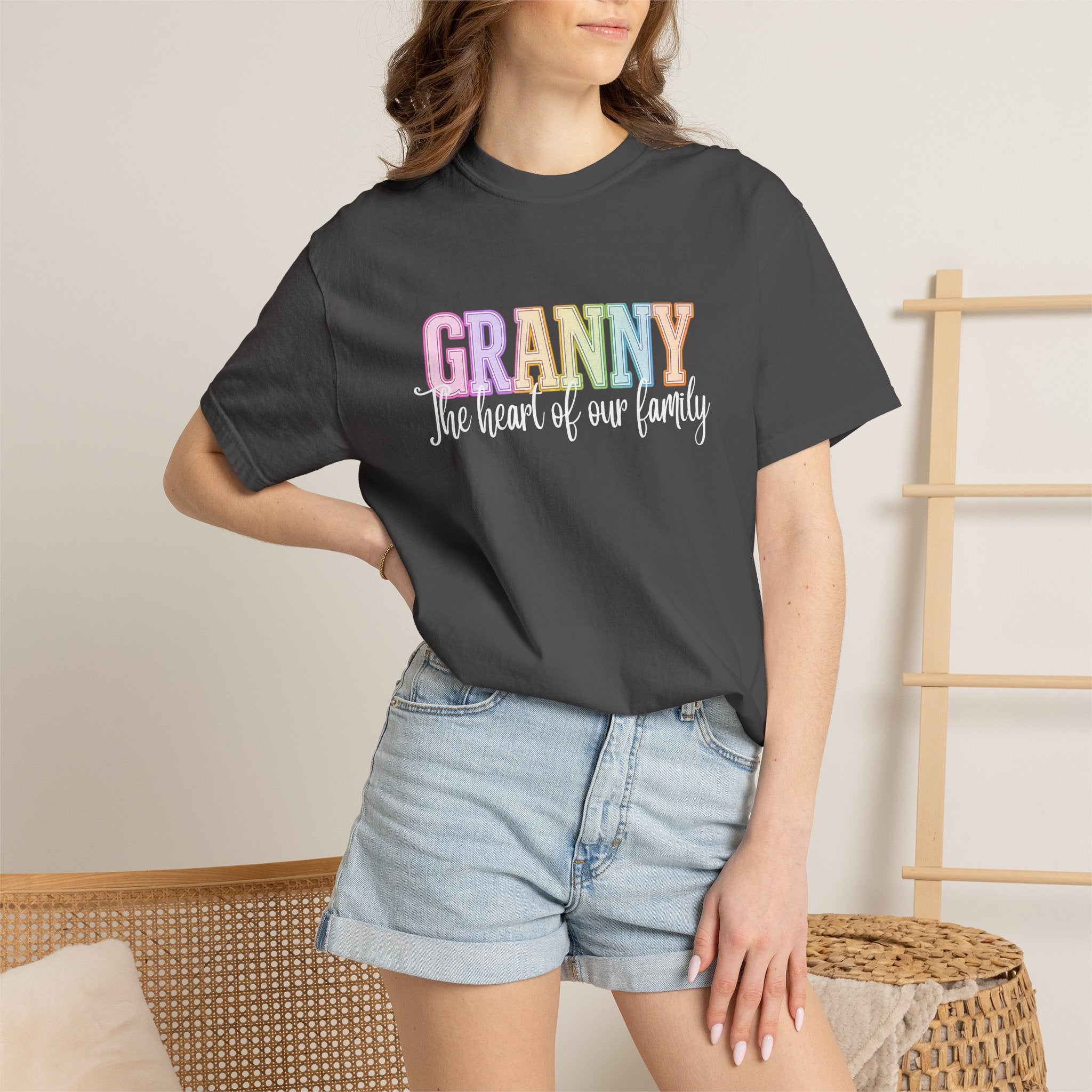 GRANNY the heart of our family Tee