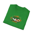 Super Dad T-Shirt — Ireland Flag themed Retro Comic Father’s Day Tee