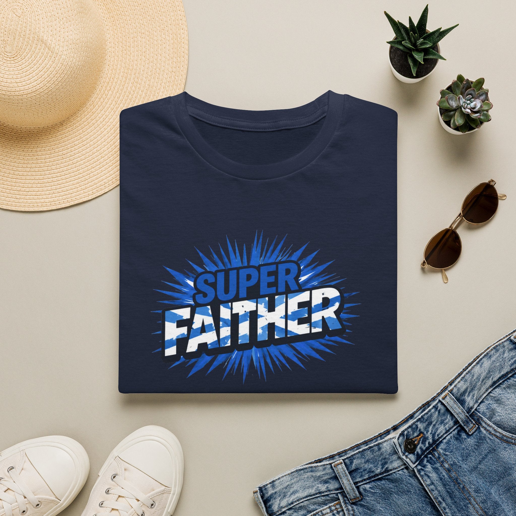 Super FAITHER Scottish Flag Tee