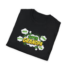 Super Grandpa T-Shirt – Comic Book Style Grandfather Gift