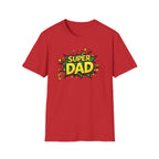 Super Dad Comic-Style T-Shirt — Father's Day Gift Tee