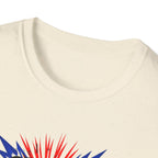 Super Grandpa T-Shirt Union Jack/England themed – Retro Comic Style Father’s Day Gift for Grandfathers