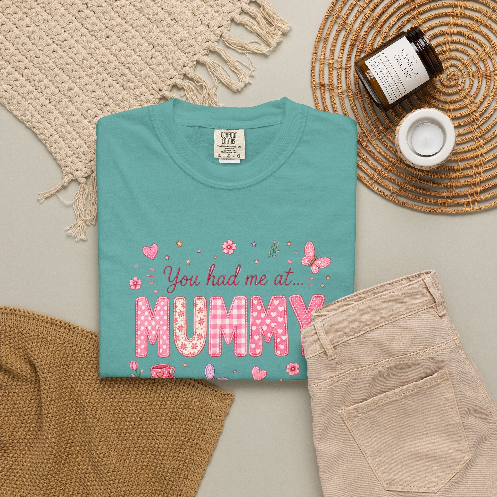You Had Me at Mummy T-Shirt — Cute Pink Mother's Day Tee for New Mums