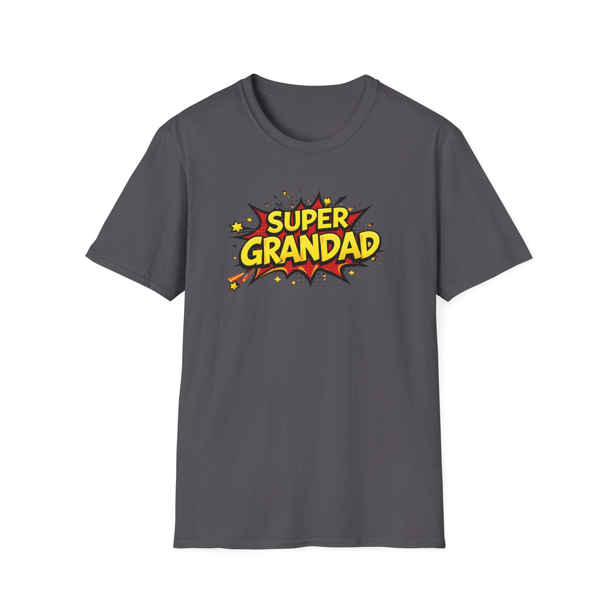 Super Grandad Comic-Style T-Shirt — Father’s Day Gift for Grandpa