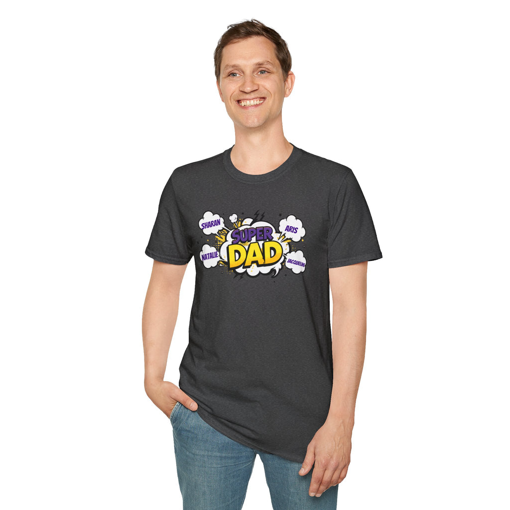 Super Dad Comic T-Shirt – Funny Father’s Day Gift