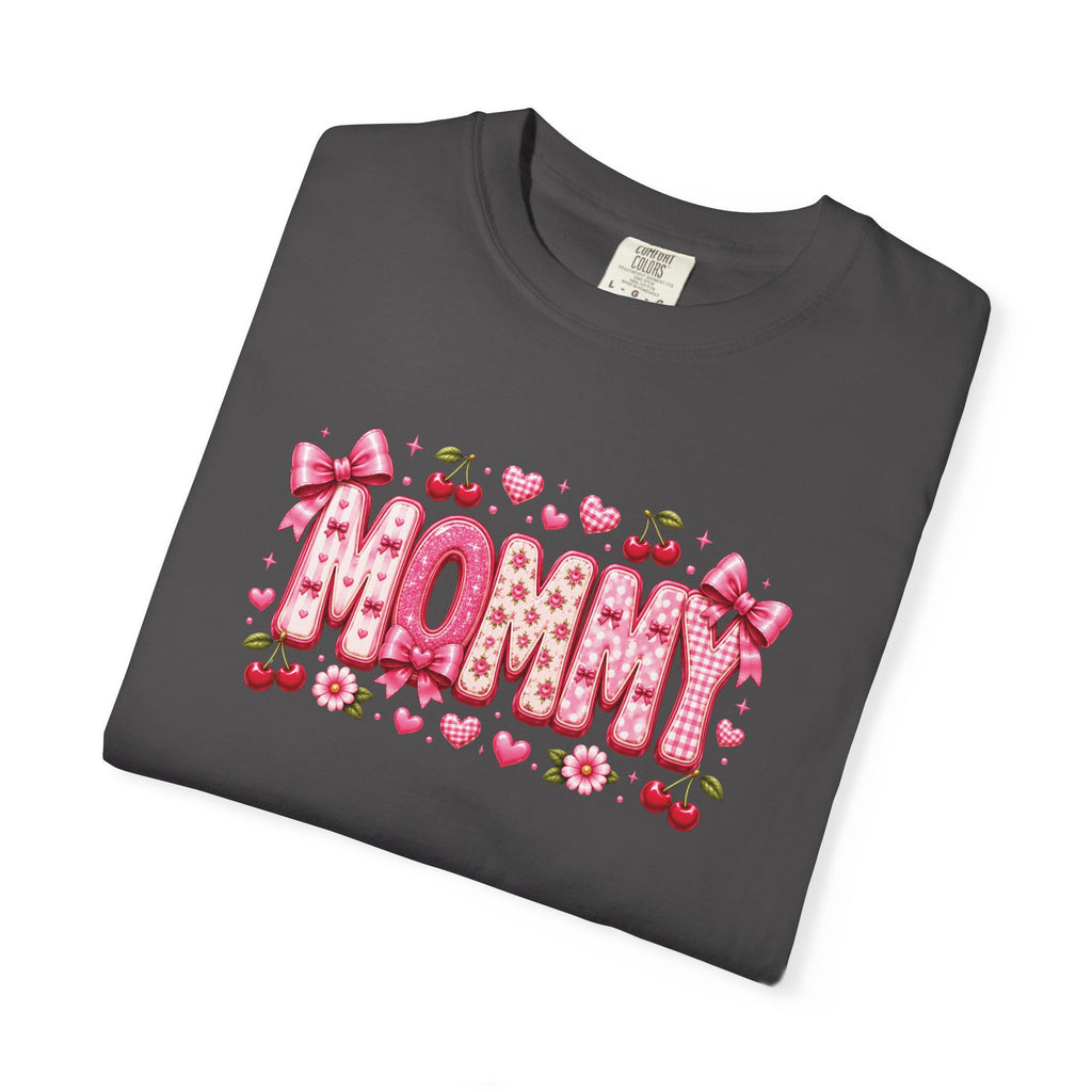 MOMMY Floral Heart T-Shirt