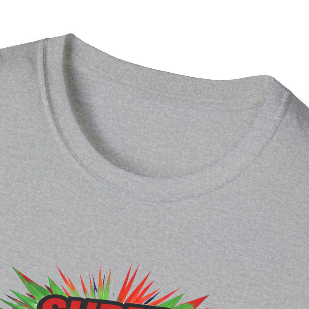 Super Dad Graphic T-Shirt — Wales Flag themed Retro Comic Father's Day Tee