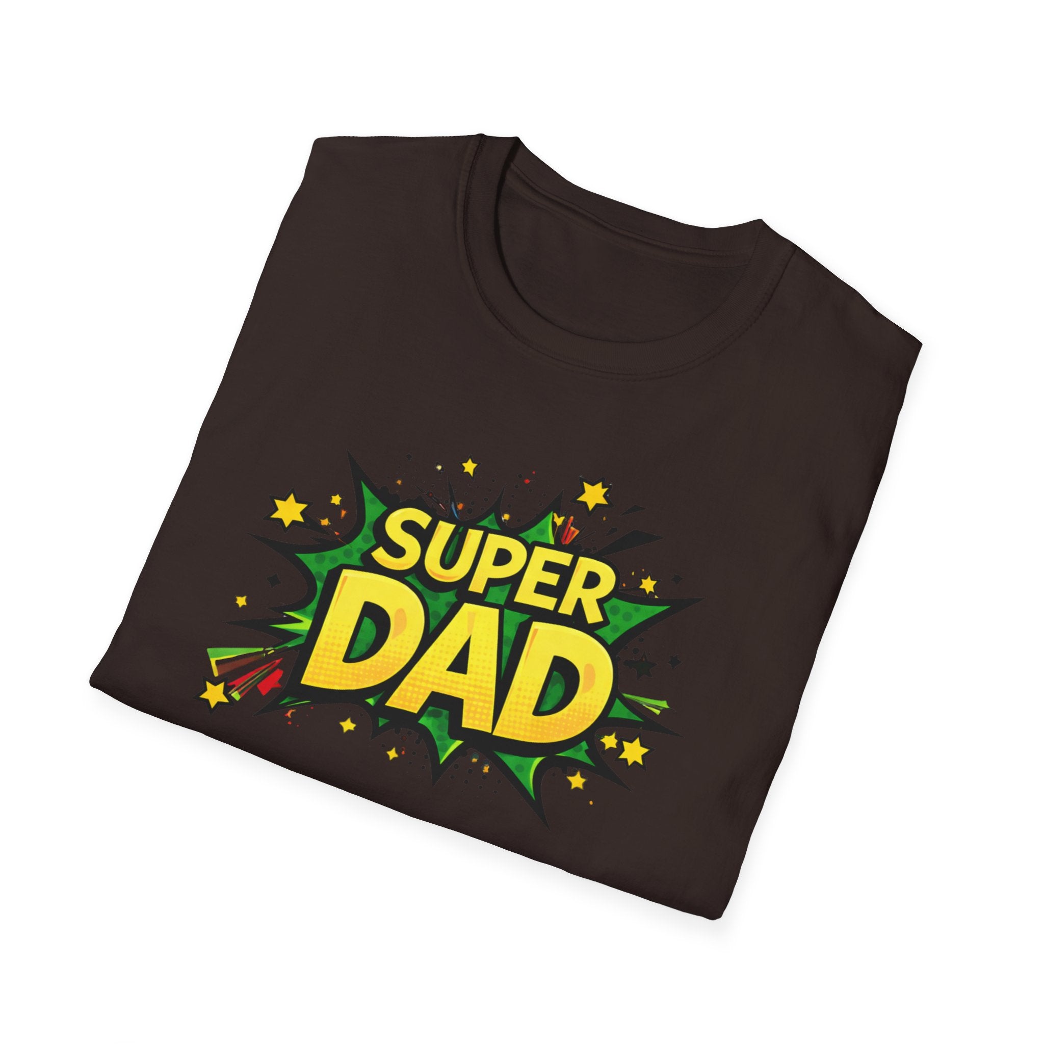 Super Dad Comic-Style T-Shirt — Father's Day Gift Tee