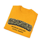 Grandad Camo T-Shirt — "Grandad Loves His Little Troops" Patriotic Grandpa Gift