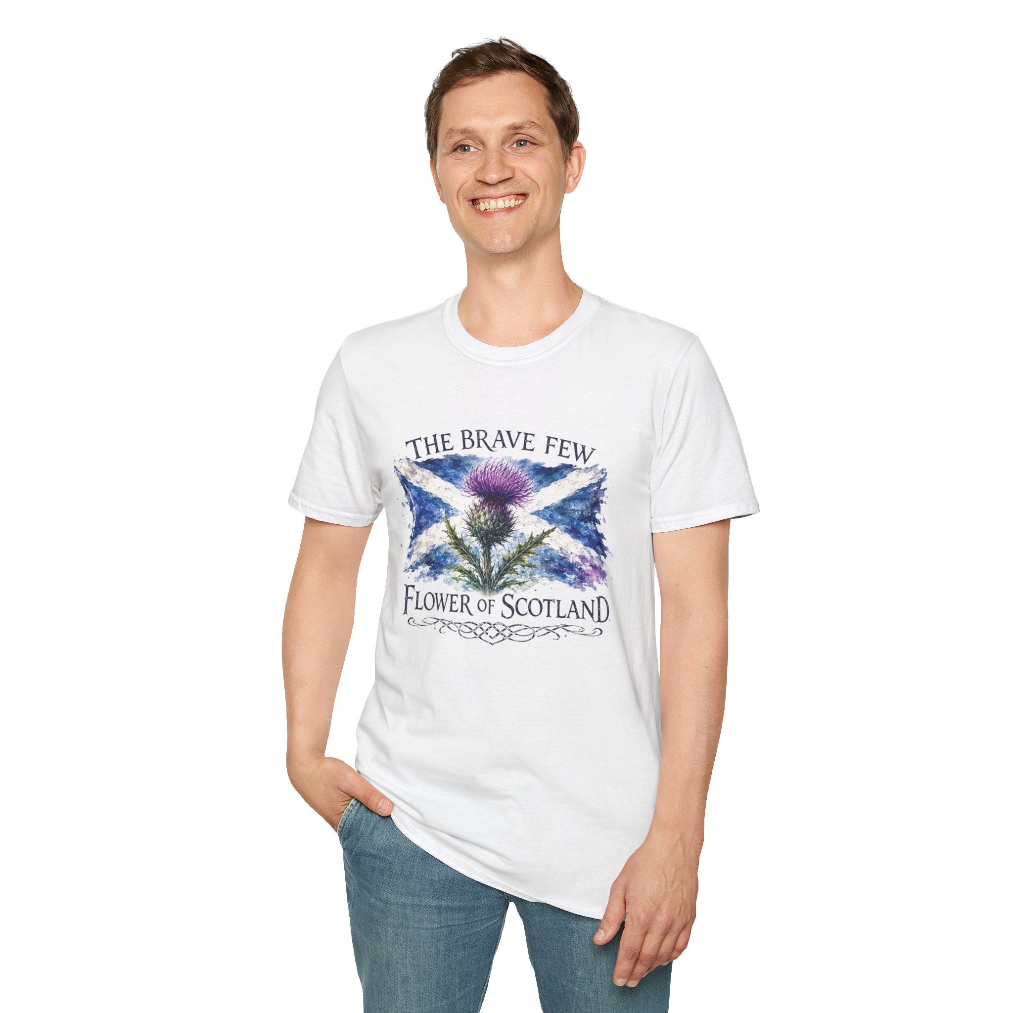 The Brave Few Scotland Flag Tee