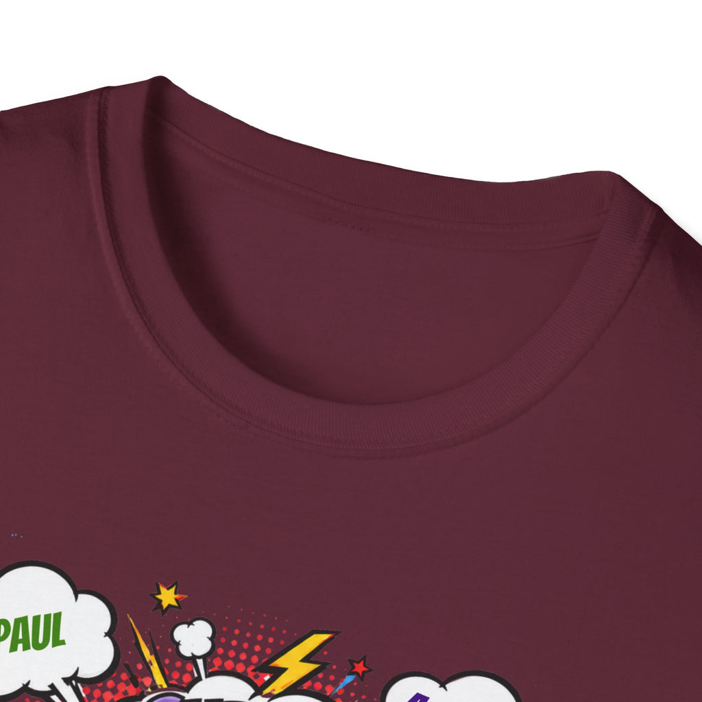 Super Papa Comic T-Shirt — Funny Father’s Day Gift