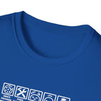 Funny Grandad T-Shirt — Spoils Grandchildren, Loves Biscuits & Hugs