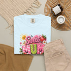 Sweet Mum T-Shirt — Floral Strawberry Mother's Day Tee