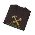Grandad Can Fix It T-Shirt — Vintage Tools Fathers Day Gift