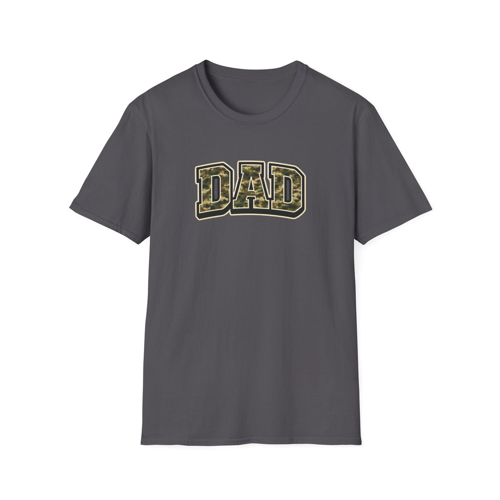 Dad Camo T‑Shirt — Military Camouflage 'DAD' Father's Day Tee
