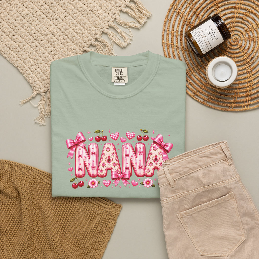 NANA Floral Heart T-Shirt