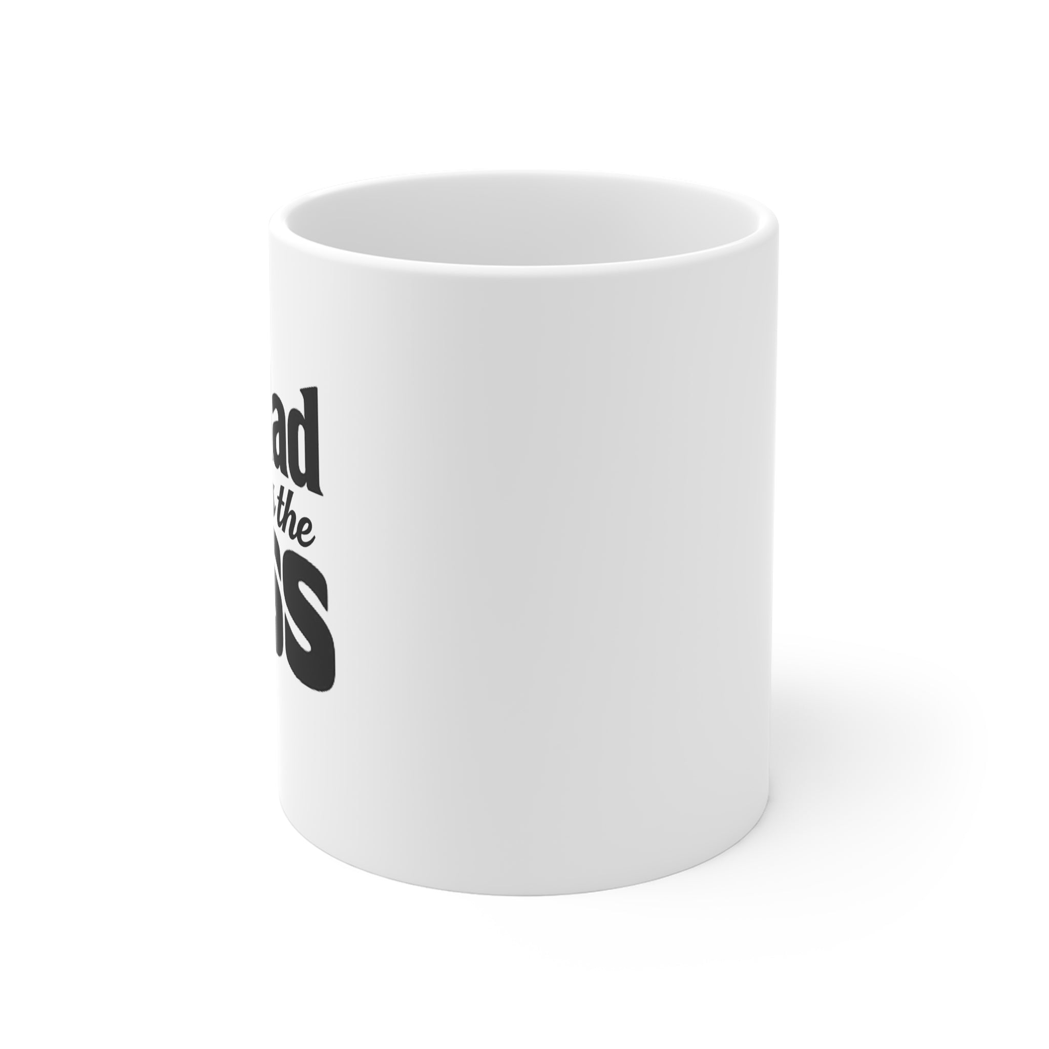 Grandad Is The Boss Mug — Funny Grandpa Coffee Cup, Gift for Grandfather, Father's Day & Birthday