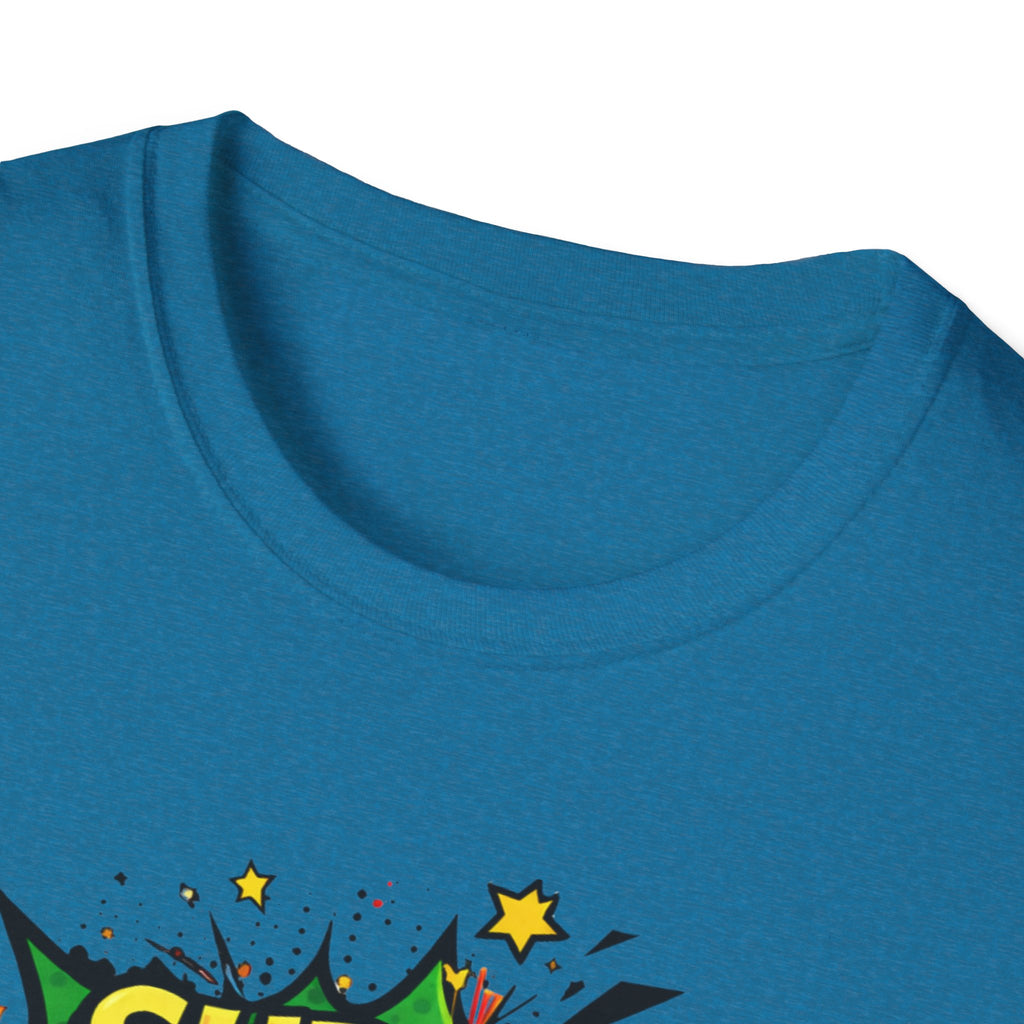 Super Dad Comic-Style T-Shirt — Father's Day Gift Tee